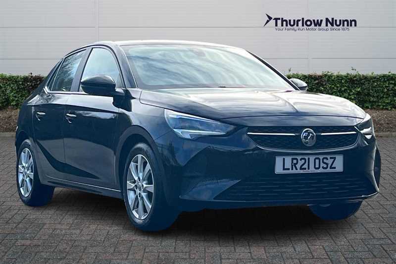 Compare Vauxhall Corsa 1.2 Turbo Se Premium Hatchback E LR21OSZ Black