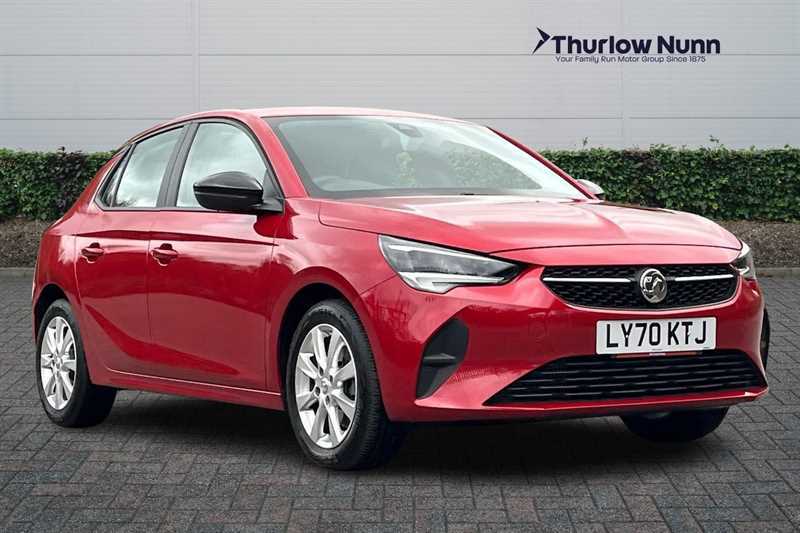 Compare Vauxhall Corsa 1.2I Turbo 100 Ps Se Premium Hatch LY70KTJ Red