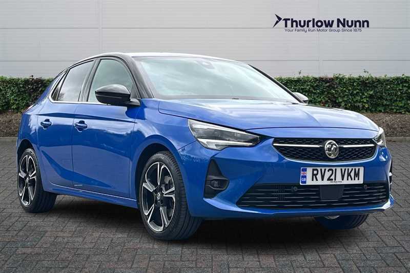 Compare Vauxhall Corsa 1.2 Turbo Ultimate Nav Hatchback E RV21VKM Blue