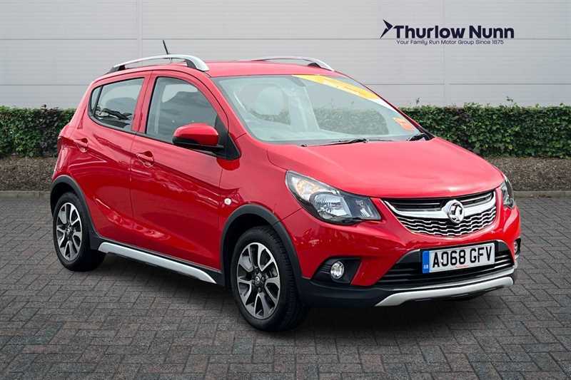 Compare Vauxhall Viva Rocks 1.0I Hatchback 75Ps - With Low Mile AO68GFV Red