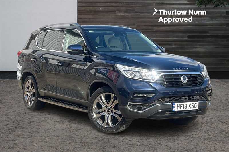 Compare SsangYong Rexton 2.2D Ultimate Suv T-tronic 4Wd Euro 6 HF18XSG Blue