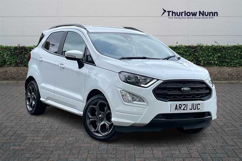 Ford Ecosport St-line 1.0T Hatchback - Only 19263 Miles White #1