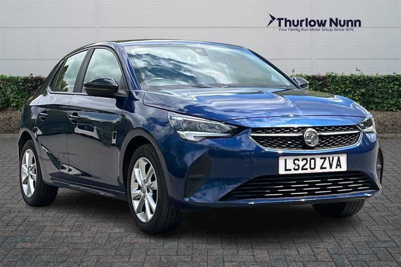 Compare Vauxhall Corsa 1.2 Se Premium Hatchback Euro 6 LS20ZVA Blue