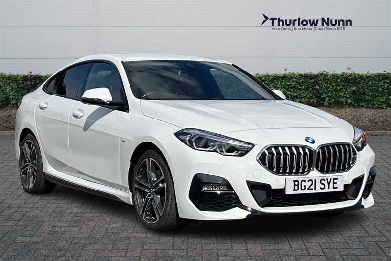 Compare BMW 2 Series 1.5 218I M Sport Saloon Dct Euro 6 Ss BG21SYE White