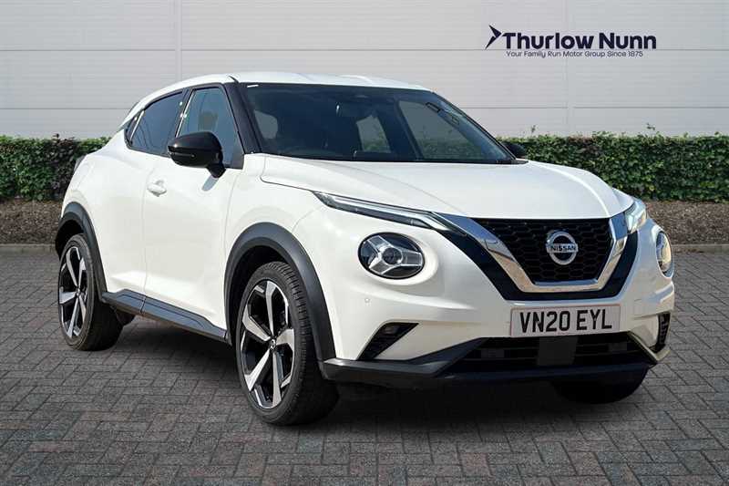 Compare Nissan Juke 1.0 Dig-t Tekna Suv Euro 6 Ss VN20EYL White