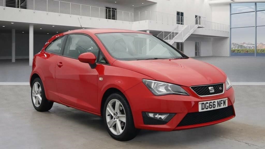 Compare Seat Ibiza Tsi Fr Technology DG66NFM Red