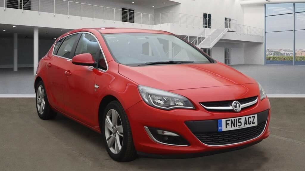 Compare Vauxhall Astra 1.6I Sri Euro 6 FN15AGZ Red