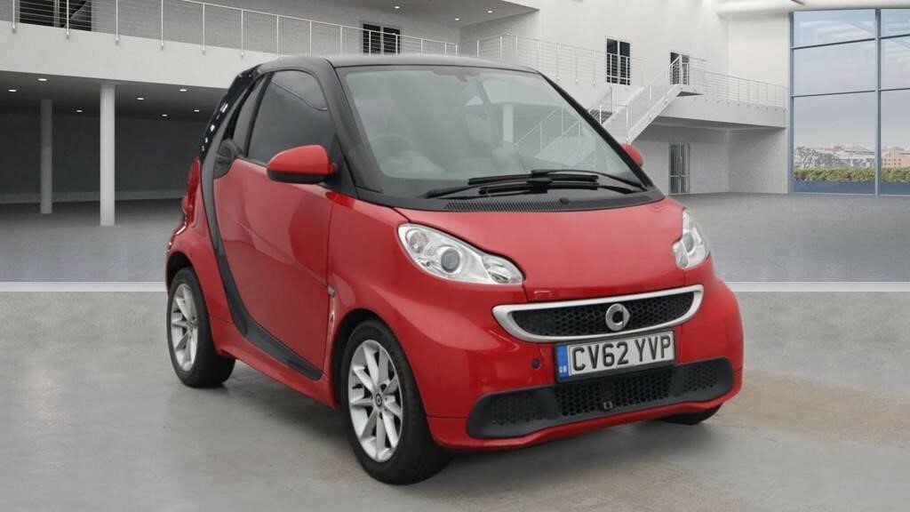 Compare Smart Fortwo 1.0 Mhd Passion Softtouch Euro 5 Ss CV62YVP Red