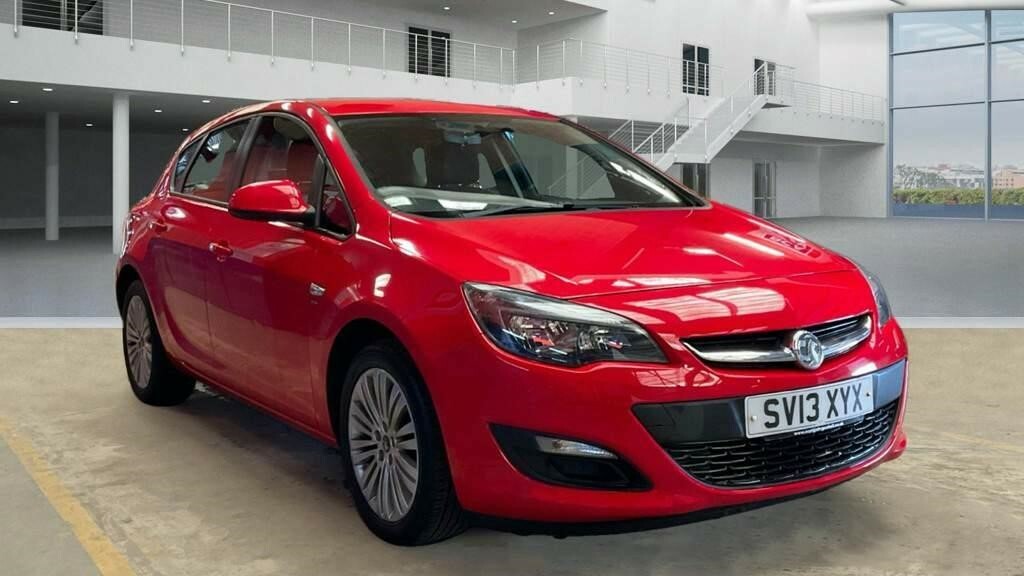 Compare Vauxhall Astra Energy SV13XYX Red