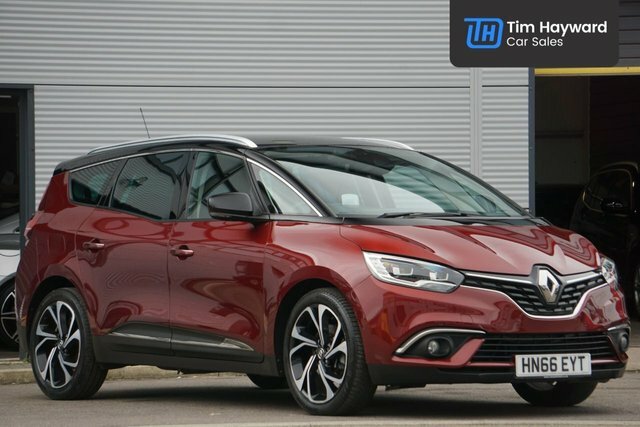 Compare Renault Grand Scenic 1.6 Signature Nav Dci Edc 160 Euro 6 Safety HN66EYT Red