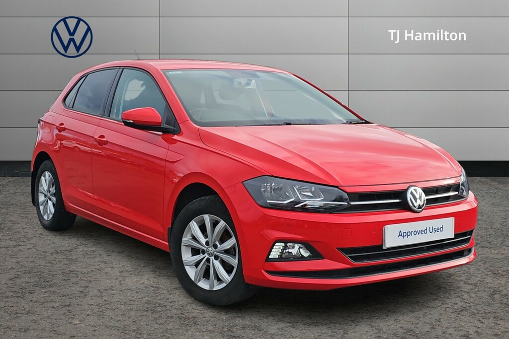 Compare Volkswagen Polo Mk6 Hatchback 1.0 Tsi 95Ps Match YHZ1261 Red