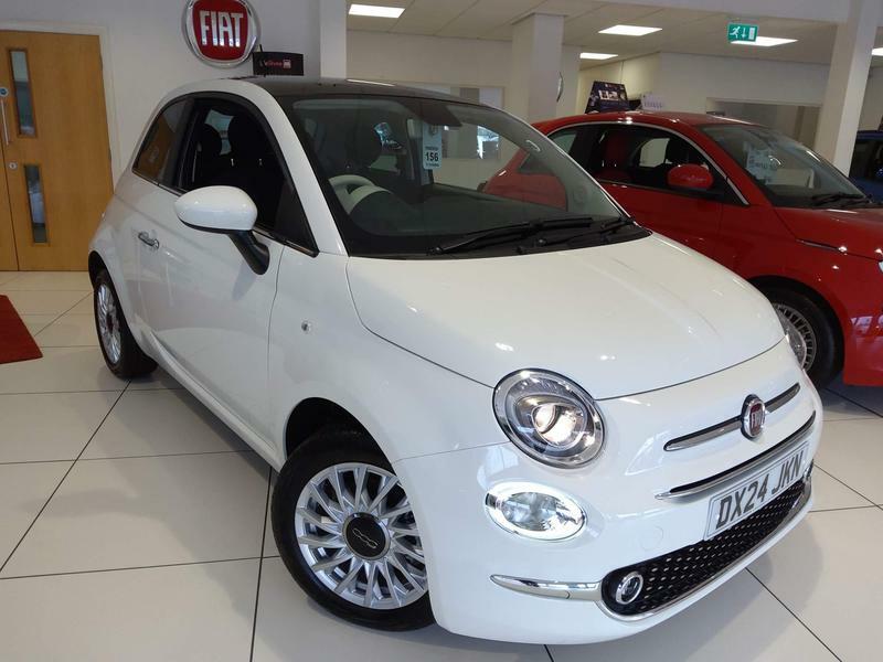 Compare Fiat 500 1.0 Mhev Top Euro 6 Ss DX24JKN White