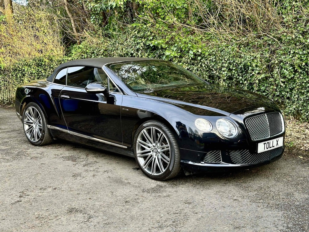 Compare Bentley Continental W12 Gtc Speed MBD3V Black