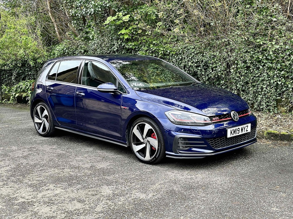 Compare Volkswagen Golf Tsi Gti Performance KM19MYZ Blue