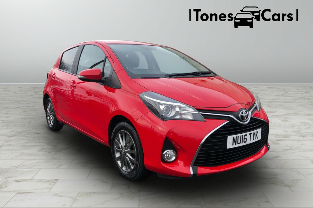 Compare Toyota Yaris 1.33 Dual Vvt-i Icon Euro 6 NU16TYK Red