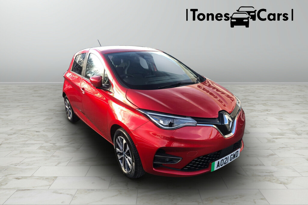 Compare Renault Zoe R135 52Kwh Gt Line I, Rapid Charge AO21GWD Red