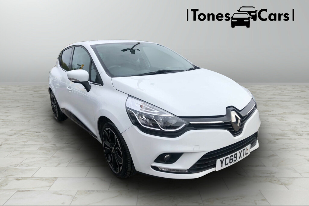 Compare Renault Clio 0.9 Tce Iconic Euro 6 Ss YC69XTL White