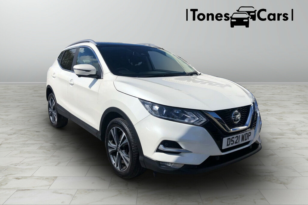 Compare Nissan Qashqai 1.3 Dig-t N-connecta Dct Euro 6 Ss DS21WDP White