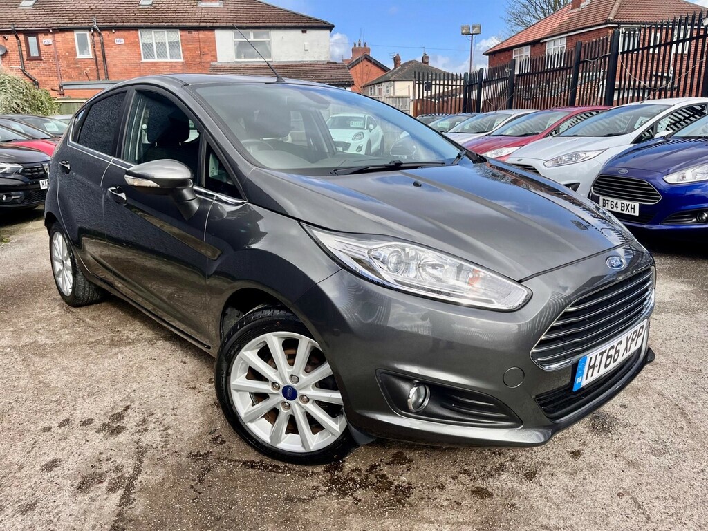 Compare Ford Fiesta 1.0T Ecoboost Titanium Euro 6 Ss HT66XPP Grey