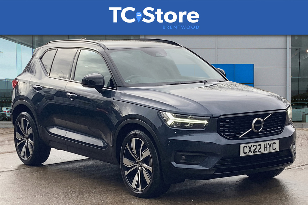 Compare Volvo XC40 1.5H T5 Twin Engine Recharge 10.7Kwh R Design Pro CX22HYC Blue