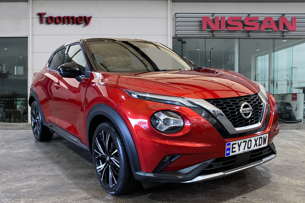 Compare Nissan Juke 1.0 Dig T Tekna Plus Suv Dct EY70XDW Red