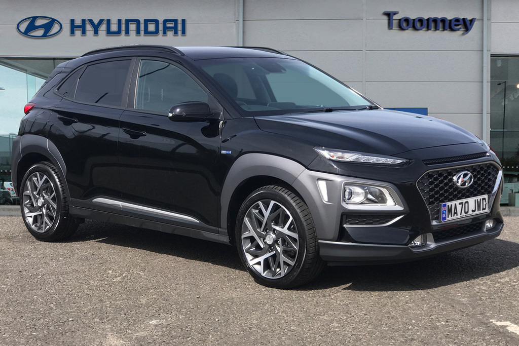 Compare Hyundai Kona 1.6 H Gdi Premium Suv Hybrid Dct MA70JWD Black