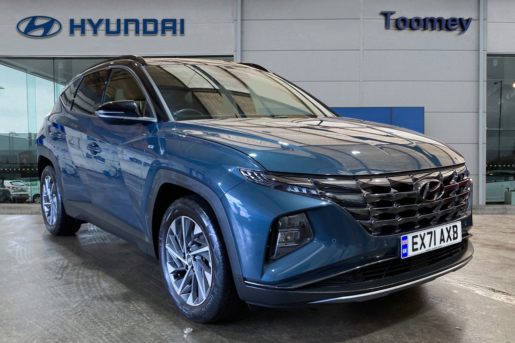Hyundai Tucson 1.6 T Gdi Mhev Premium Suv Hybrid Manua Blue #1