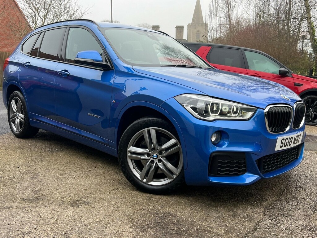 Compare BMW X1 Xdrive20d M Sport SG18WBZ Blue