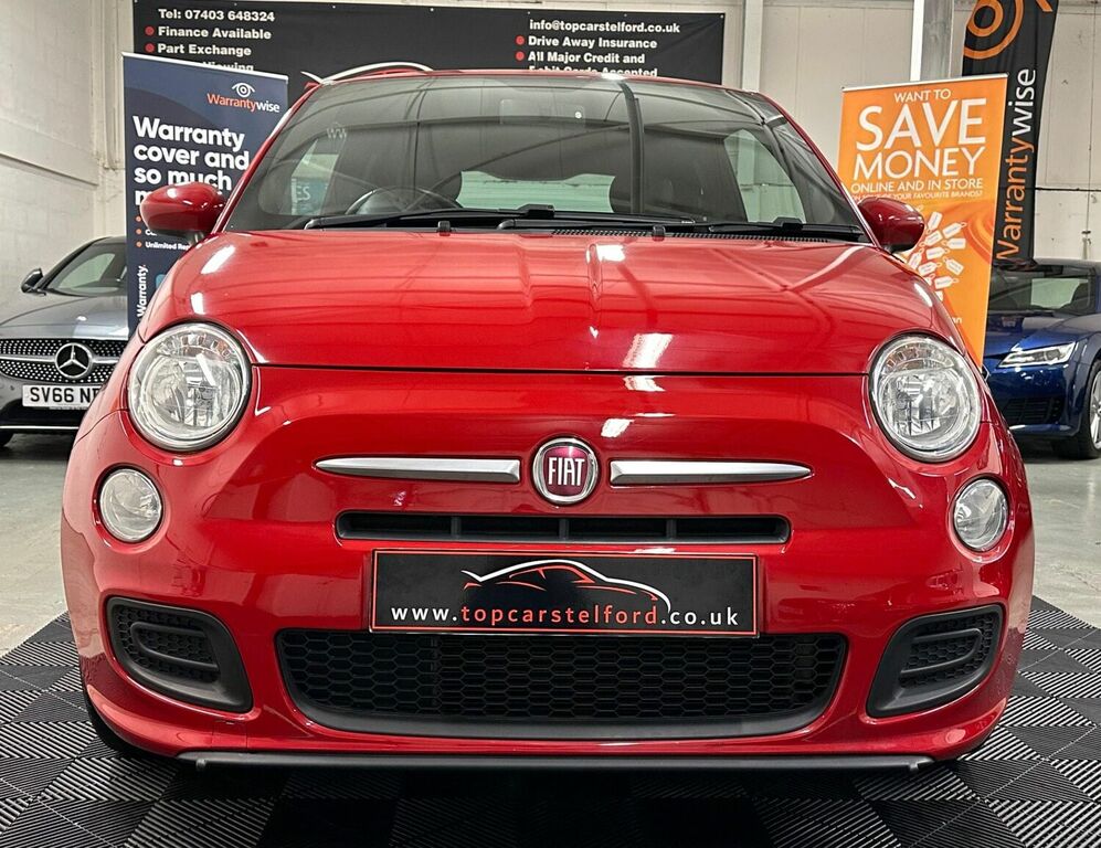 Compare Fiat 500 Hatchback 1.2 S Euro 6 Ss 201515 WR15KAA Red