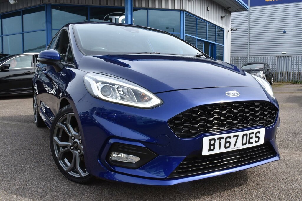 Compare Ford Fiesta 1.0T Ecoboost St-line Euro 6 Ss BT67OES Blue