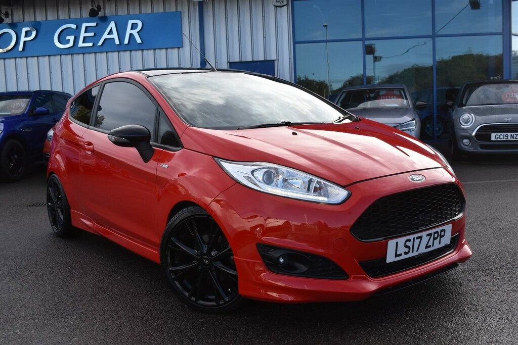 Compare Ford Fiesta 1.0T Ecoboost St-line Euro 6 Ss LS17ZPP Red