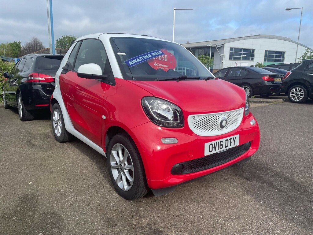 Smart Fortwo Cabrio 1.0 Passion Cabriolet Twinamic Euro 6 Ss Red #1