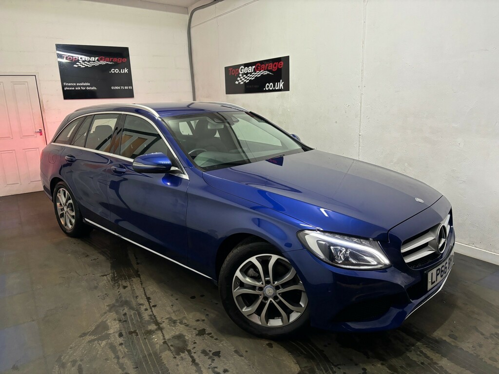 Compare Mercedes-Benz C Class C200 D Sport LP66BHY Blue