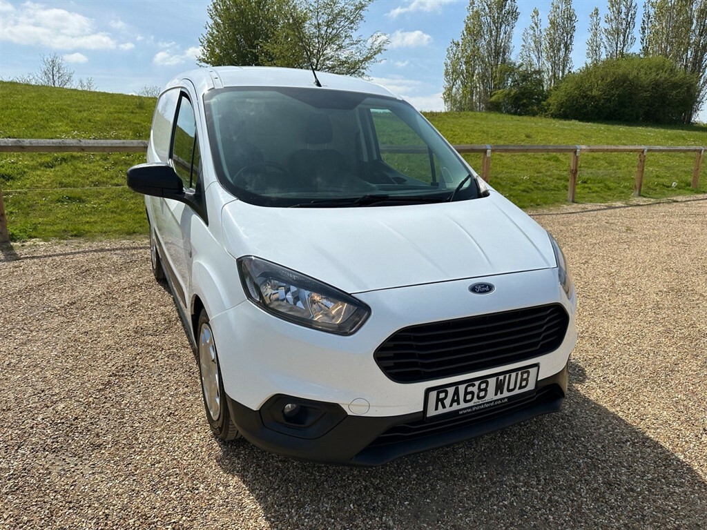 Ford Transit Courier 1.5 Tdci Trend L1 Euro 6 White #1