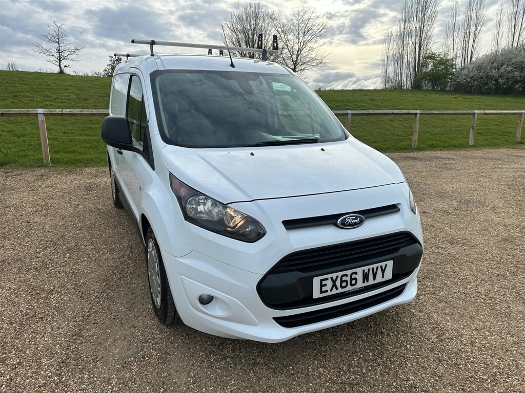 Compare Ford Transit Connect 1.5 Tdci 200 Trend L1 H1 EX66WVY White