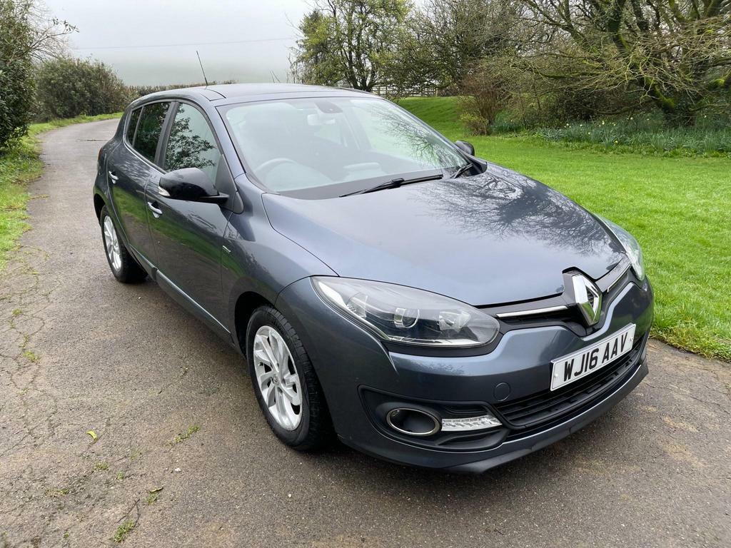 Compare Renault Megane 1.5 Dci Limited Nav Euro 6 Ss WJ16AAV Grey