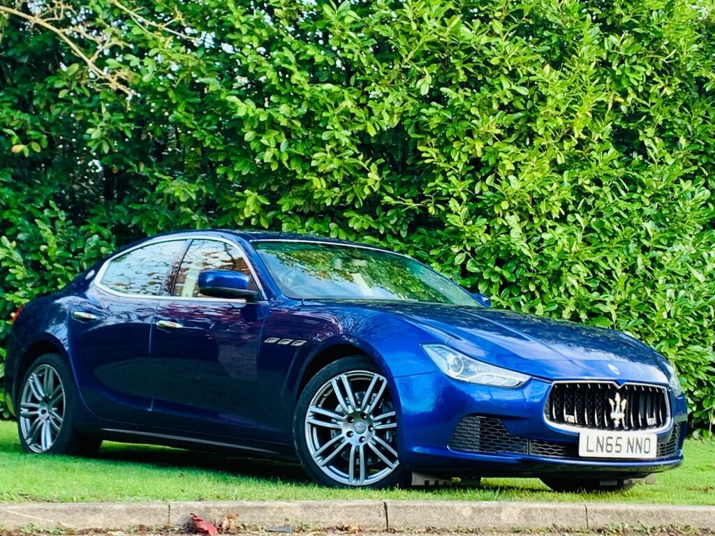 Compare Maserati Ghibli Dv6 LN65NNO Blue