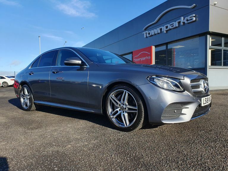 Compare Mercedes-Benz E Class E 220 D Amg Line Full Leather Heated Seats Sat Nav LS18NXE Grey