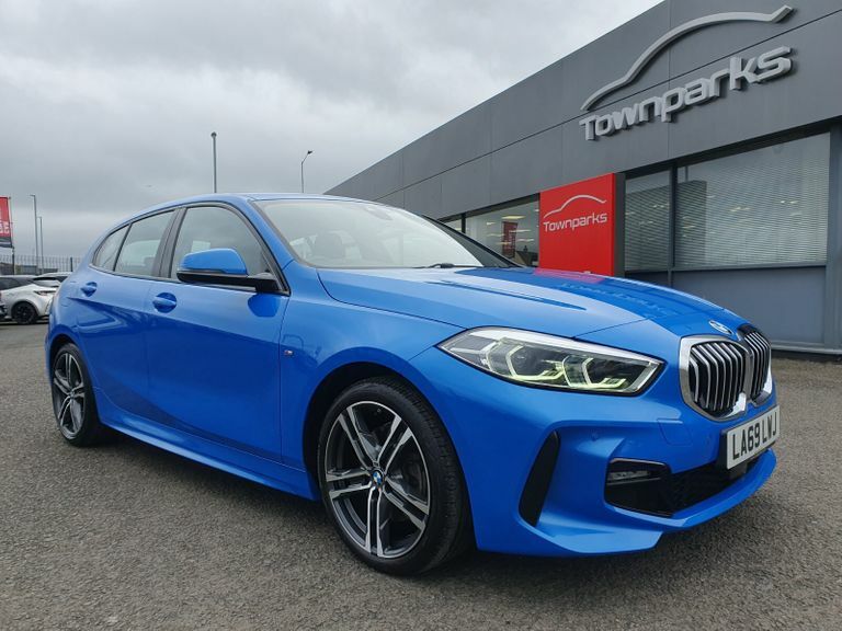 BMW 1 Series 118D M Sport Full Bmw Service History Full Leather Blue #1