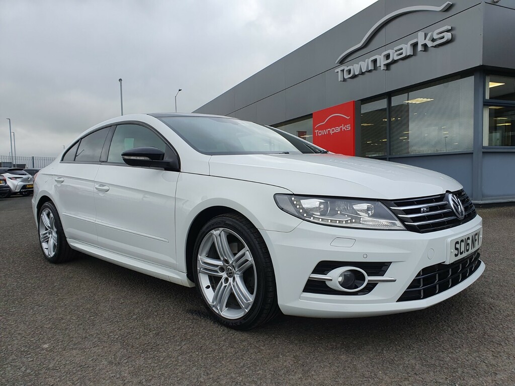 Volkswagen CC R-line Black Edition Tdi Bmt Panoramic Sunroof Ful White #1