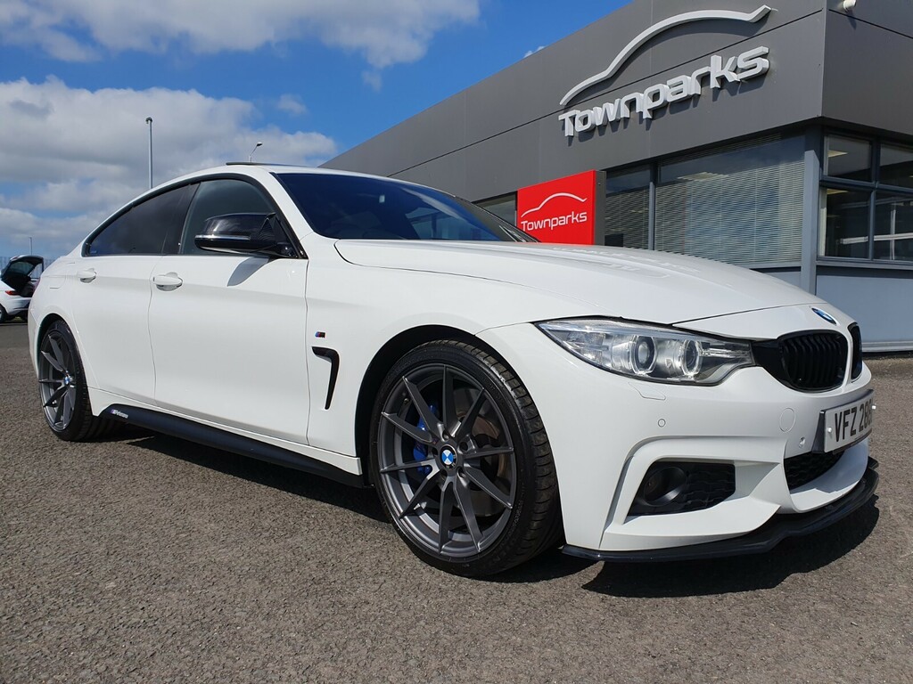 BMW 4 Series Gran Coupe 428I M Sport Gran Coupe Full Leather Heated Memory White #1