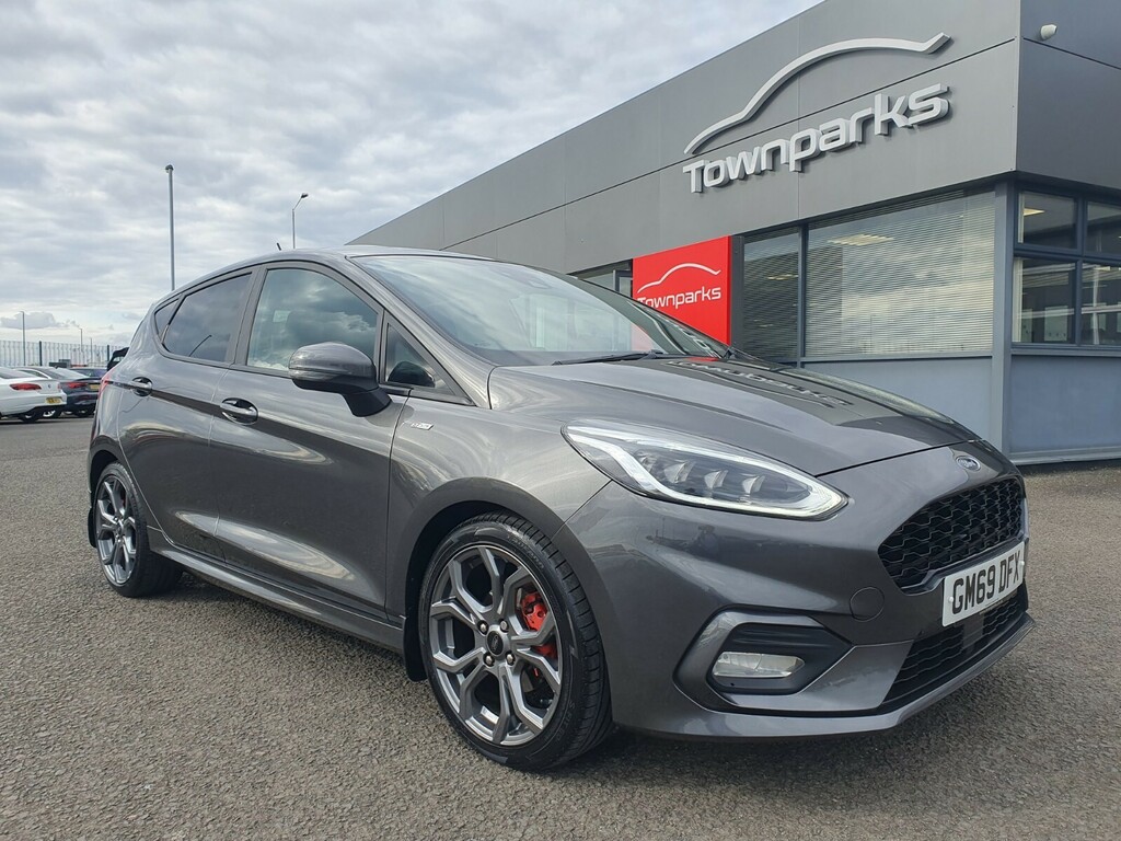 Compare Ford Fiesta St-line Only 28 K Apple Car Play Bluetooth Privacy GM69DFX Grey