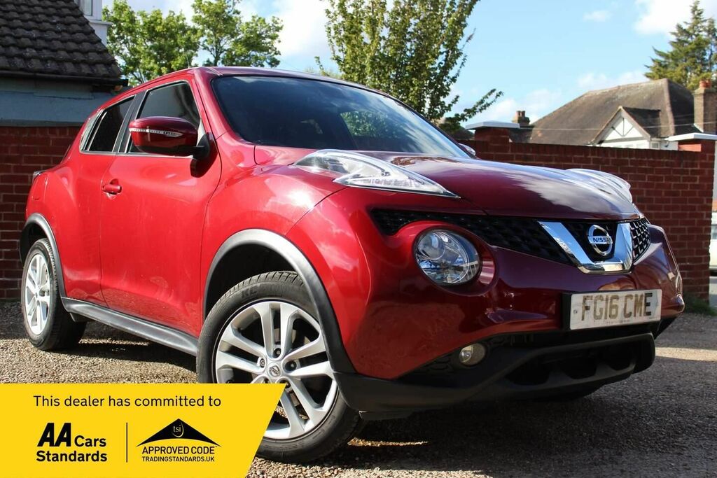 Compare Nissan Juke Suv 1.2 Dig-t N-connecta Euro 6 Ss 201616 FG16CME Red