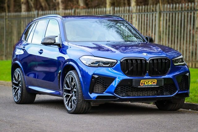 Compare BMW X5 M Competition 4.4 M 625 Bhp LG70PWL Blue