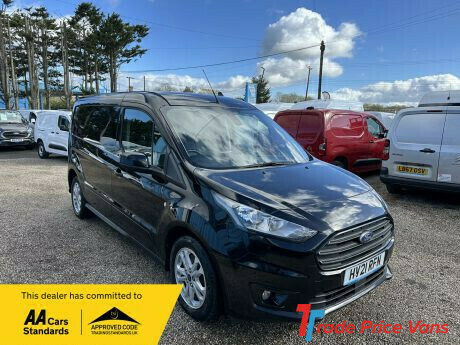 Ford Transit Connect 240 Limited Tdci L2 Black #1