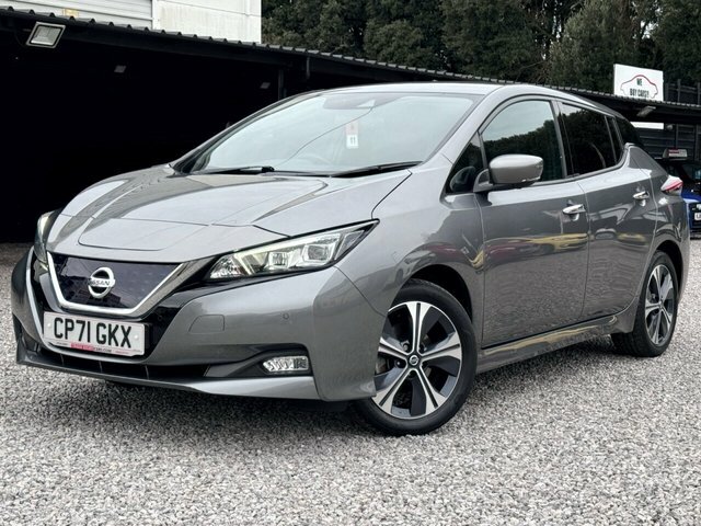 Compare Nissan Leaf 40 Kwh Tekna - One Owner CP71GKX Grey