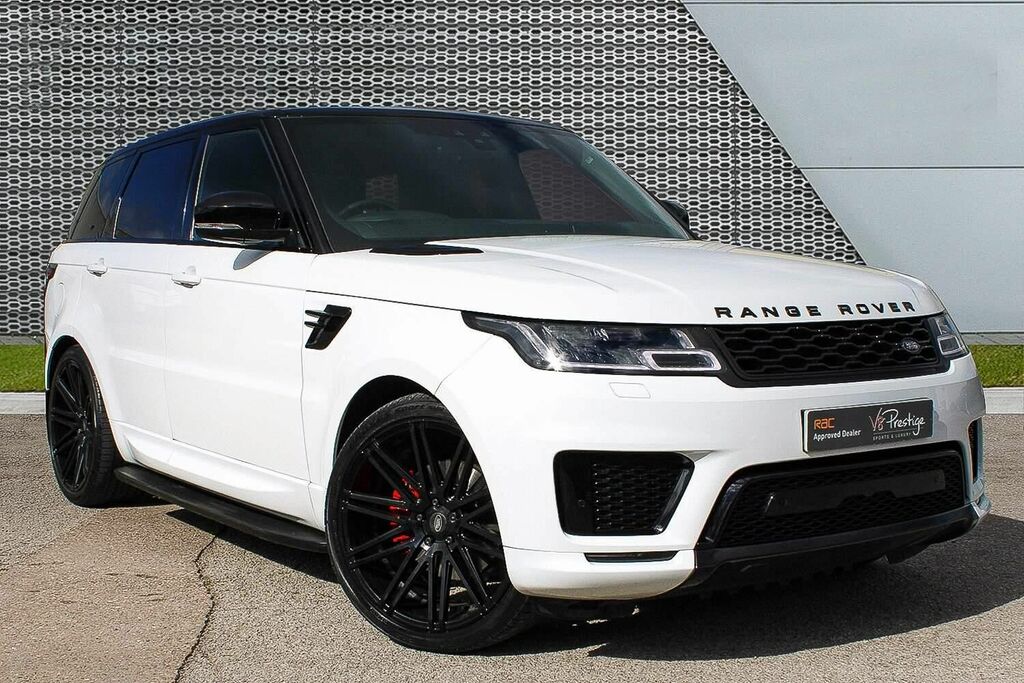 Compare Land Rover Range Rover Sport 4X4 3.0 Sd V6 Hse 4Wd Euro 6 Ss 2019 SN68JKS White
