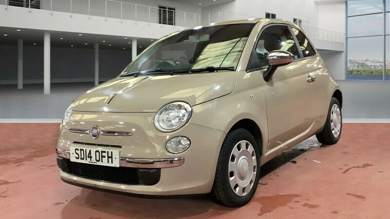 Compare Fiat 500 Pop SD14OFH Beige