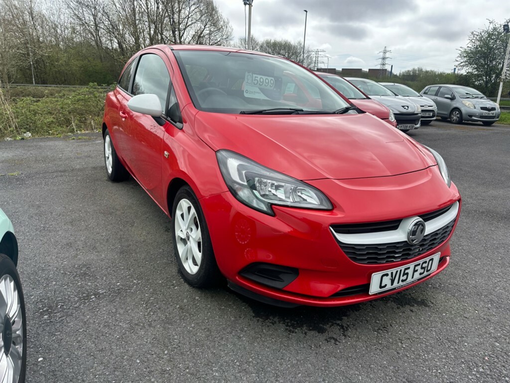 Compare Vauxhall Corsa Hatchback CV15FSO Red
