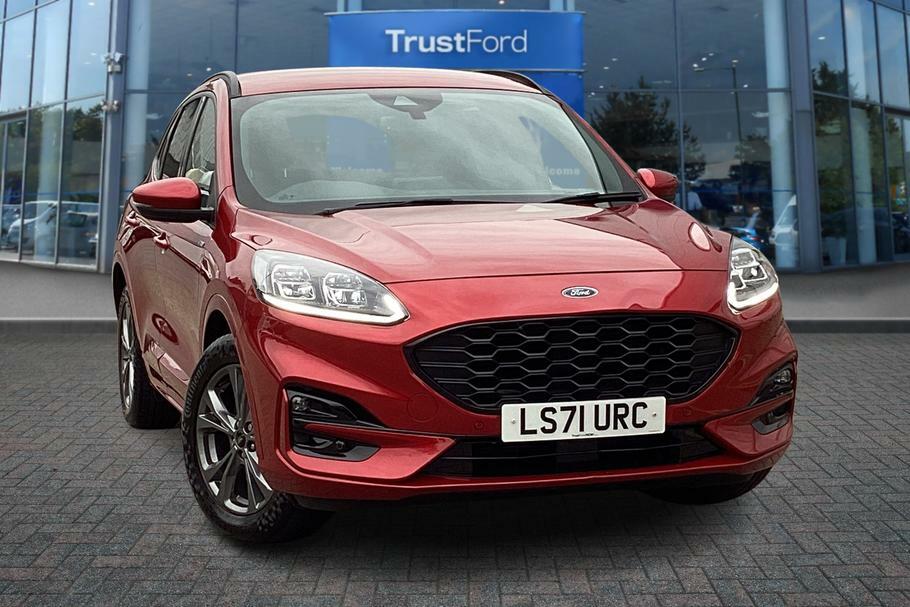 Compare Ford Kuga 2.5 Phev St-line Cvt LS71URC Red